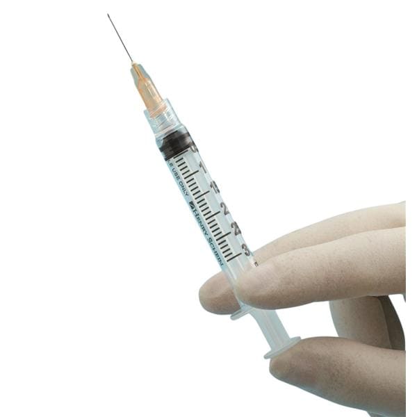 Disposable Needle, 27g x 1/2" 100/Box, Henry Schein