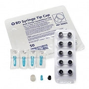 Syringe Tip Cap, 10/Tray, BD