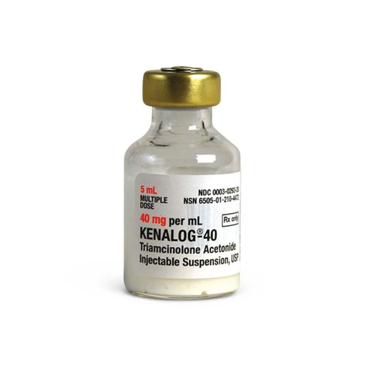 Kenalog Injection 40mg, 5mL