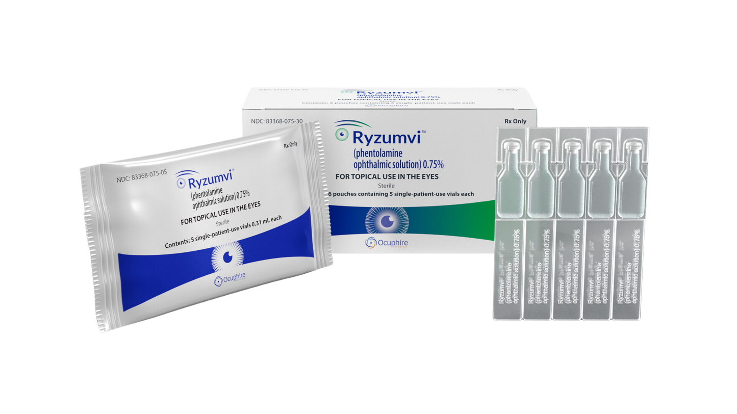 Ryzumvi,Phentolamine Ophthalmic Solution, 0.75%, 30 indiv vials