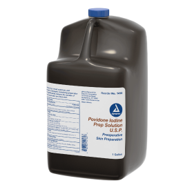 Povidone Iodine Prep, Gallon, 10%, Dynarex