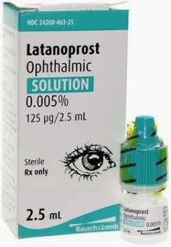 Latanoprost, 0.005%, 2.5mL- Bausch & Lomb