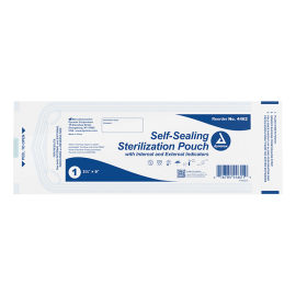 Sterilization Pouches, 3 1/2" x 9", 200/Box, Dynarex