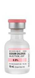 Sodium Chloride SDV 0.9%, PF, 10ml, Fresenius