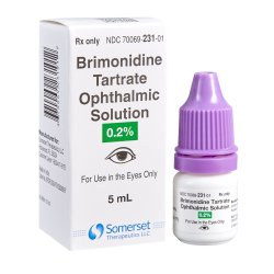 Brimonidine Tartrate Ophthalmic Solution, 0.2% 5ml, Somerset