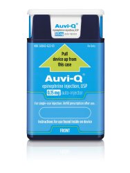 Epipen, Auto-Injector, 0.15mg, 2-Pak Junior, Auvi-Q
