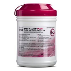 Sani-Cloth Plus, 6"x6 3/4", 160/Tub