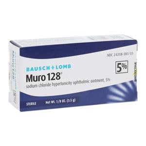 Muro 128, Sodium Chloride 5% Ointment, 3.5gm, Valeant