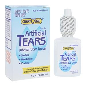 Artificial Tears, 0.5oz, GeriCare