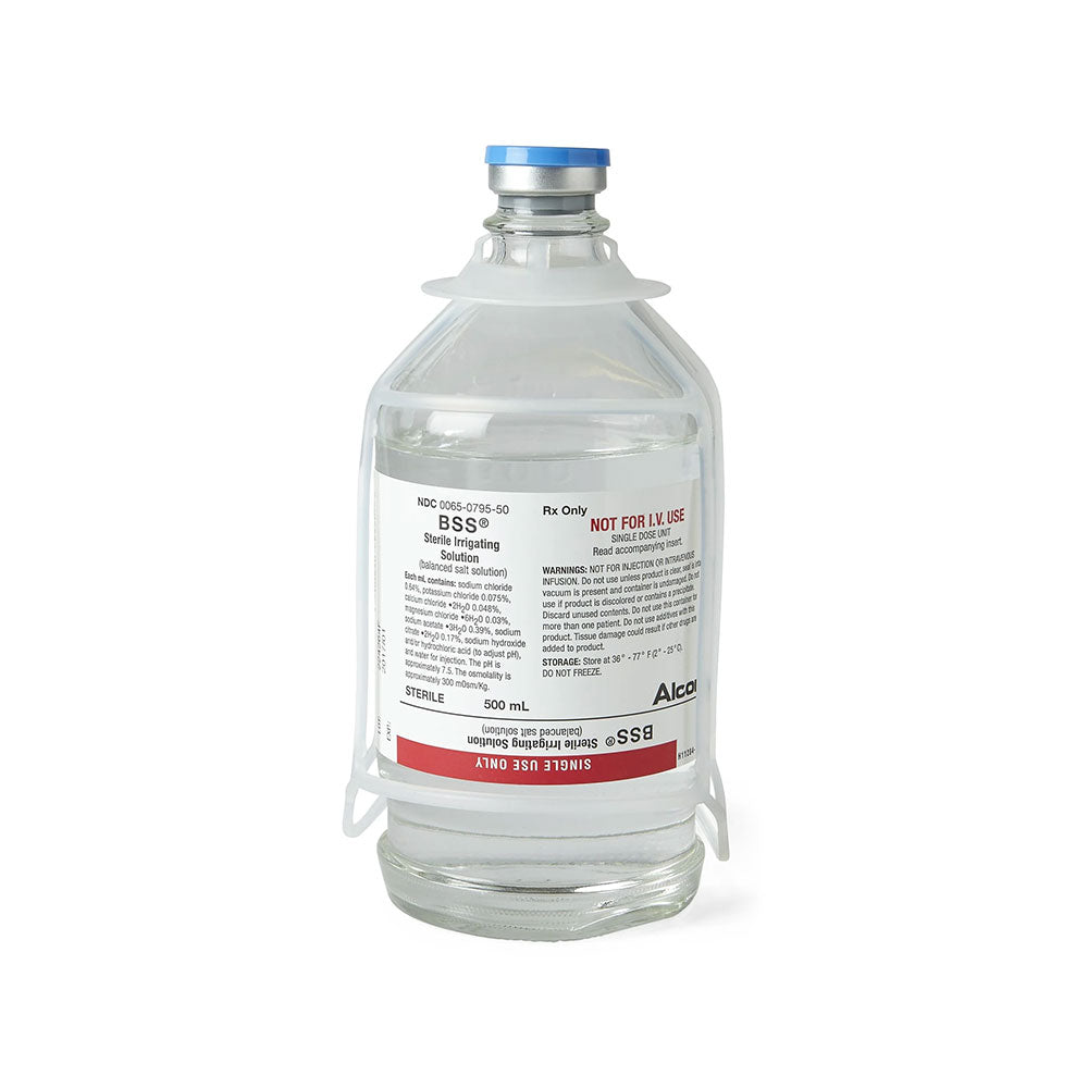 BSS - Balanced Salt Solution Case, 6x500mL Glass Bottles – Pelion Surgical