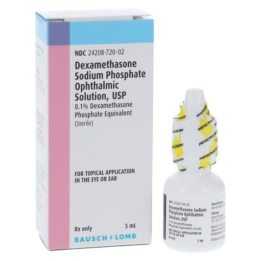 Dexamethasone 0.1%, 5ml