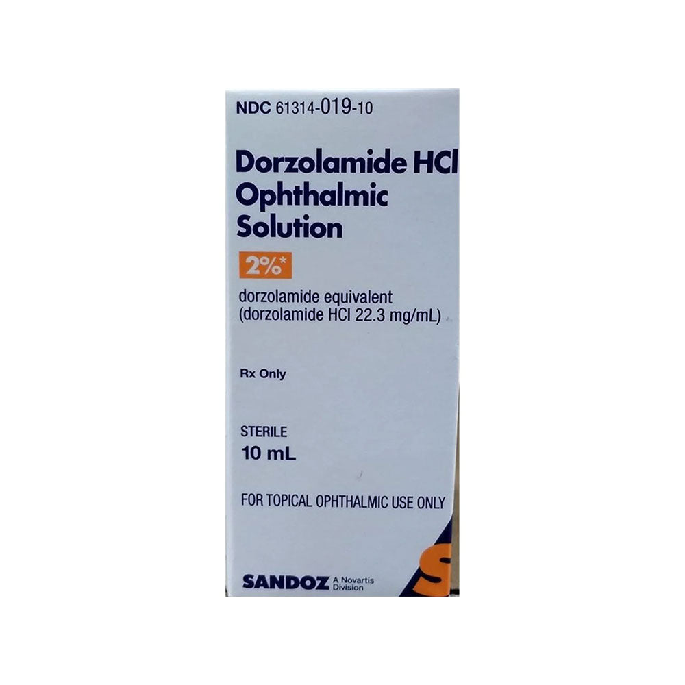Dorzolamide Ophthalmic Solution 2% 10mL for Glaucoma Relief – Pelion ...