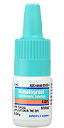 Bimatoprost Ophthalmic Solution, 0.03%, (Lumigan Generic), 5mL, Apotex