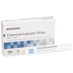 Indicator Strips, Steam, 4", 250/box, McKesson