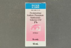 Prednisolone Sodium Phosphate, 1%, 10ml