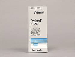 Cyclogyl, 0.5%, 15mL, Alcon