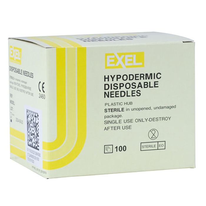Disposable Needle, 18g x 1", 100/Box