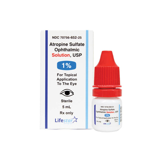 Atropine 1%,  5ml, Lifestar