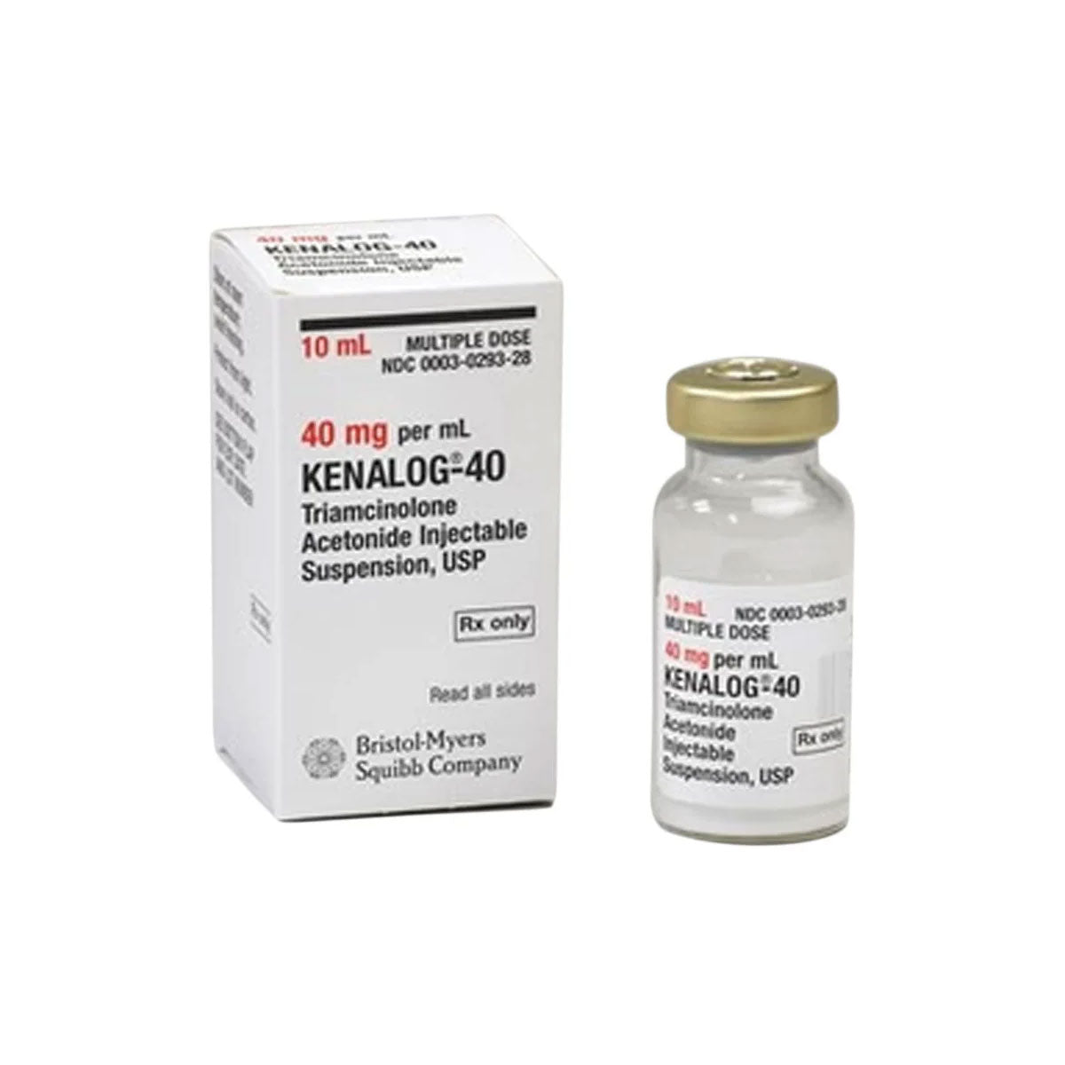 Kenalog Injection Vial, 40mg, 10ml for Inflammation Relief – Pelion ...