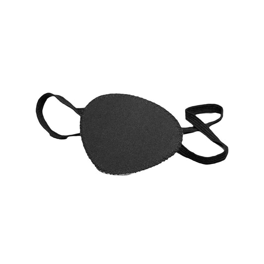 Eye Patch, Pirate- Black, 12/Bag, with Elastic Strap, Large