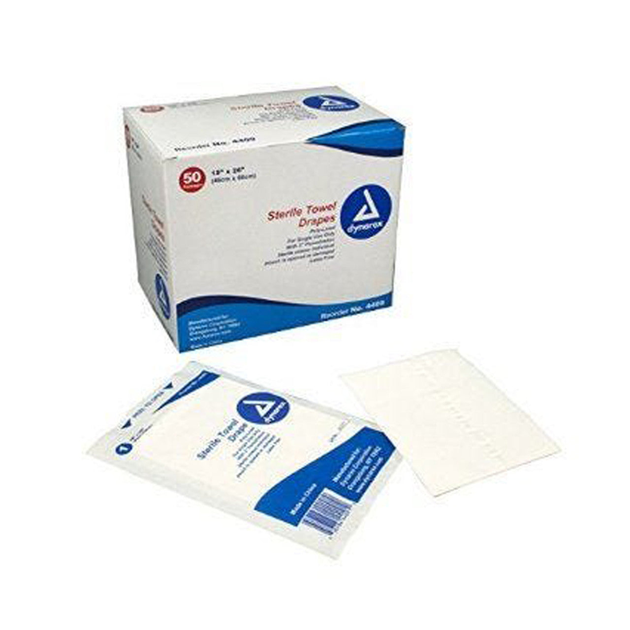 Sterile Towel Drape, Fenestrated, 18 x 26, 50/Box