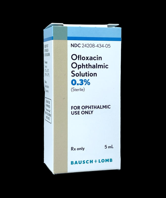 Ofloxacin Ophth Soln 0.3% 5mL - B&L