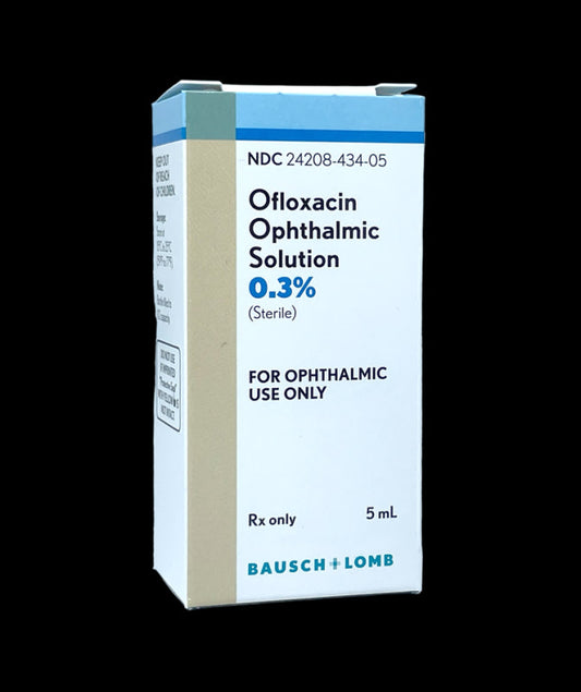 Ofloxacin Ophth Soln 0.3% 5mL - B&L