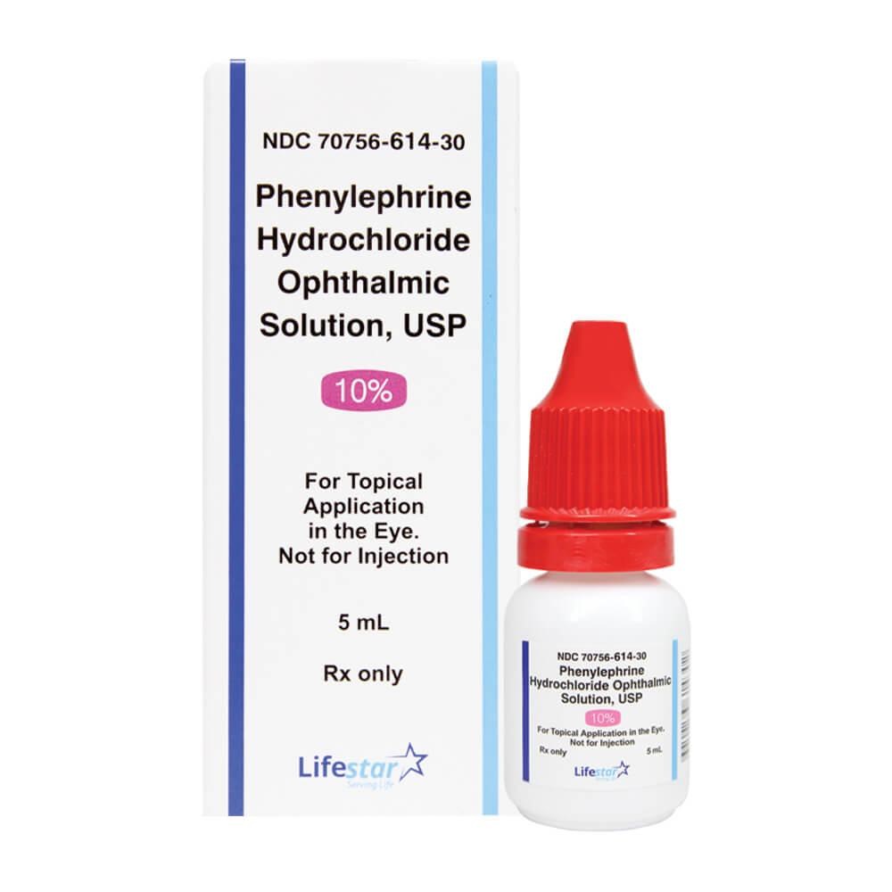 Phenylephrine Hydrochloride Ophthalmic Solution10%, 5ml, Lifestar
