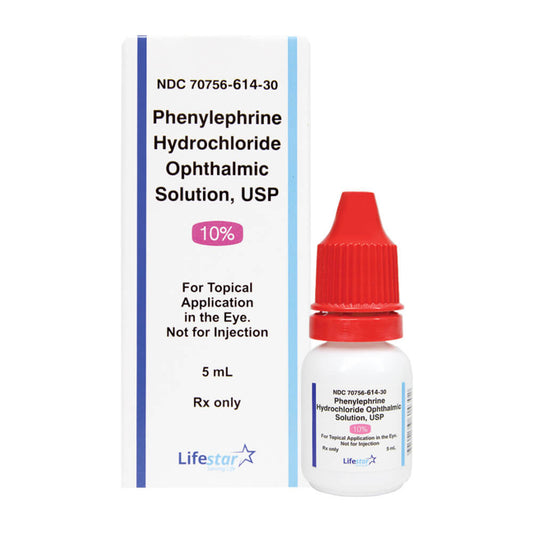 Phenylephrine Hydrochloride Ophthalmic Solution10%, 5ml, Lifestar